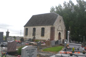 la chapelle du cimetière de Sailly au bois