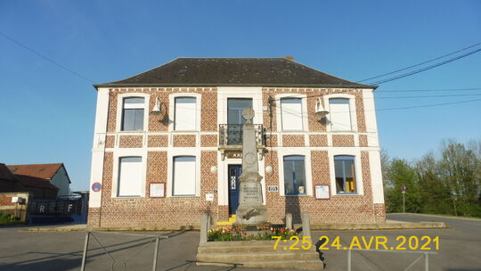 la mairie de Sailly-au-Bois