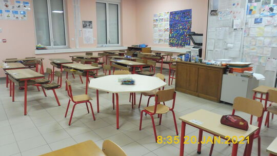 La classe de Sailly-au-Bois